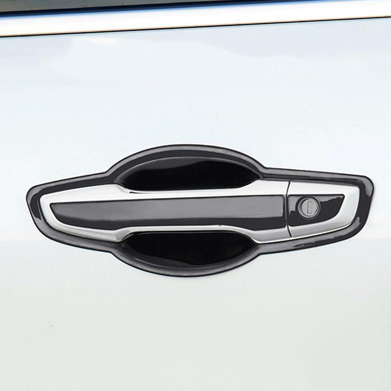 Car Door Bowl Case Handle Sticker For Honda CRV 2017 2018    2022 Stainless Steel Exterior Modification Accessories