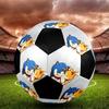 Tails Collection Soccer Ball Colorful All Ages Machine Stitched PVC Competition Ready Durable High-Bounce.SIZE5
