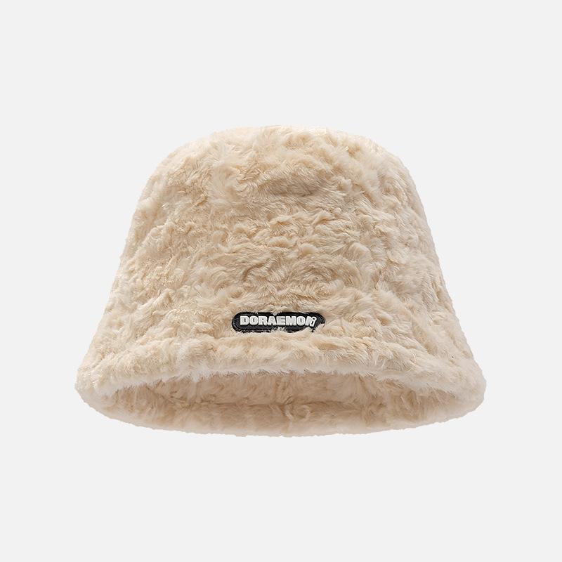 

Женская модная теплая шапка осень-зима, женская универсальная защитная шапка в корейском стиле бежевый