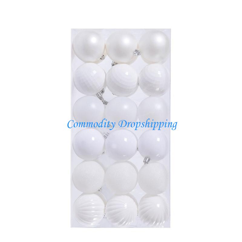 Y5JC Pack Of 36 Delicate Christmas Balls Perfect For Enhancing Festival