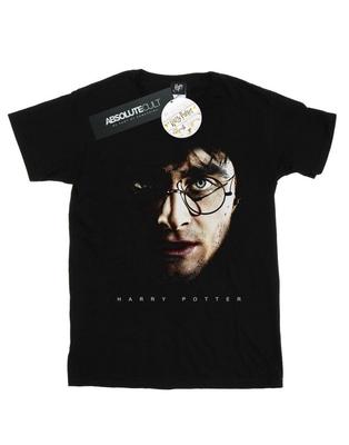 Dunkles Portrait-T-Shirt für Herren