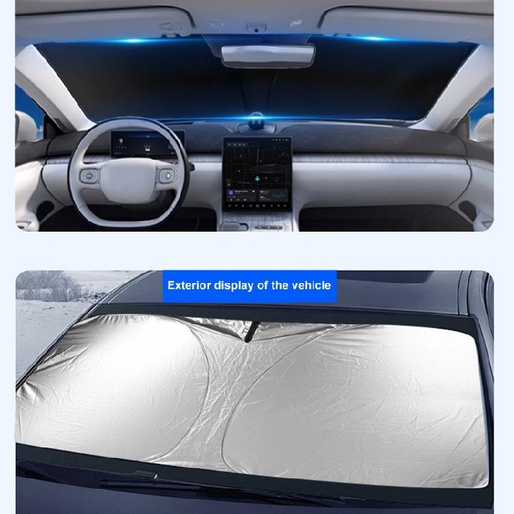 Sunshades Cover Front Window Sunscreen Protector Keep Vehicle Cool Shield Cover Windshield Sunshade Foldable