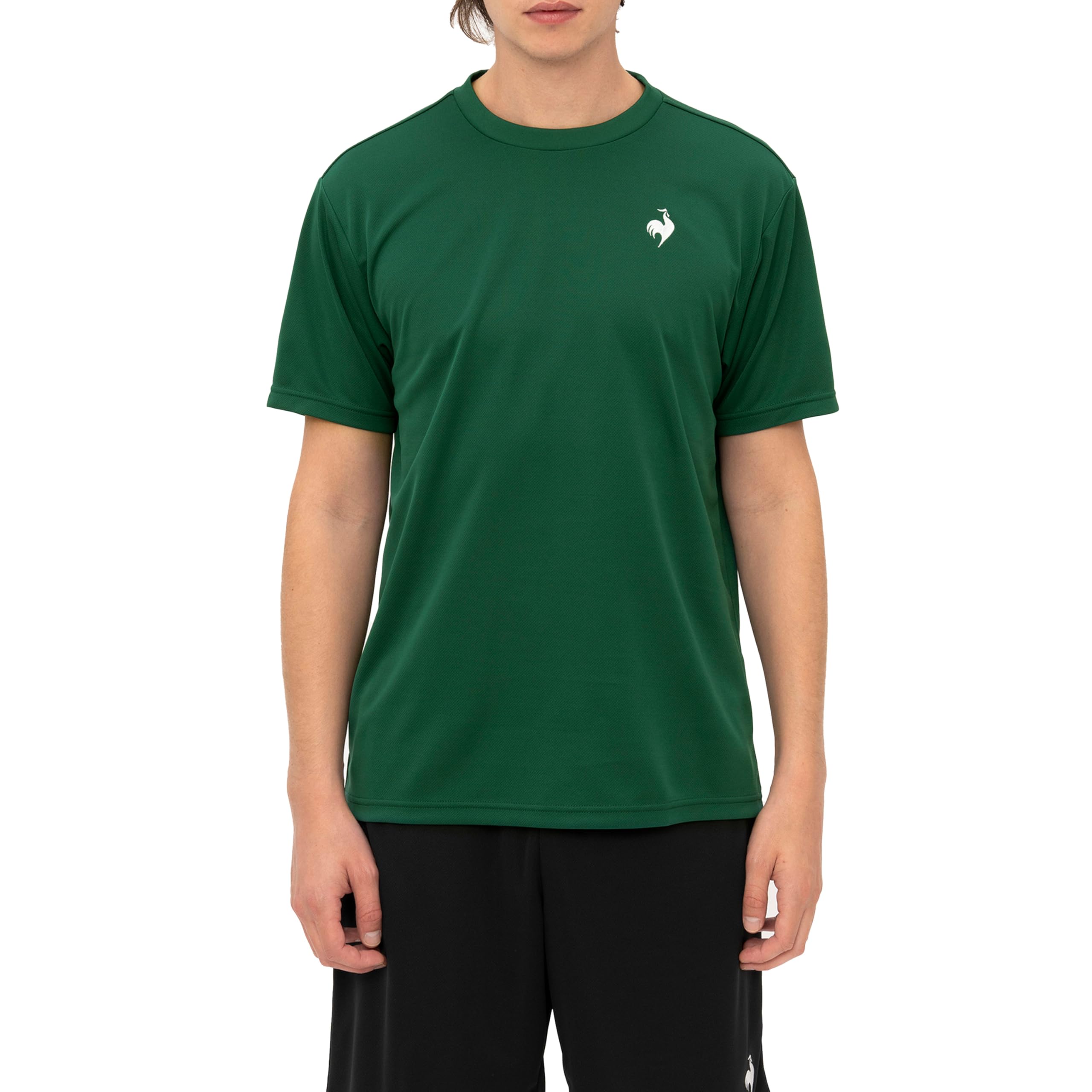 

Coq UV for GR00 [Le Sportif] Short-sleeved T-shirt, innerwear, sweat-absorbing, quick-drying, protection, stretch, accent, running, training, tennis,