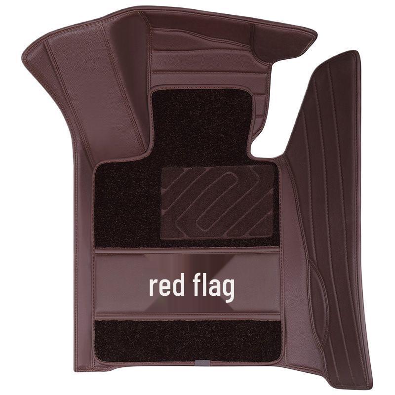 Red Flag Car Floor Mats for Hongqi Models: H5, HS5, H6, HS7, HS3, E-HS9, EQM5, EH7