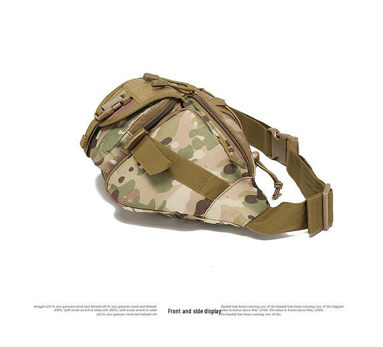 Marsupio e Borsa a Petto Impermeabile Multifunzionale Camouflage Okali per Sport all'Aperto e Pesca