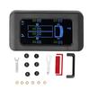 Universal Tire Pressure Monitor Solar USB Charging 0 8.5bar 122PSI Truck TPMS with 6 External Sensors