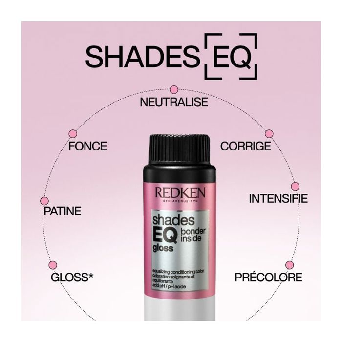 Teinture semi-permanente acide - Shades EQ Bonder Intérieur - #04WG - 60 ml x3 - Éclat exceptionnel