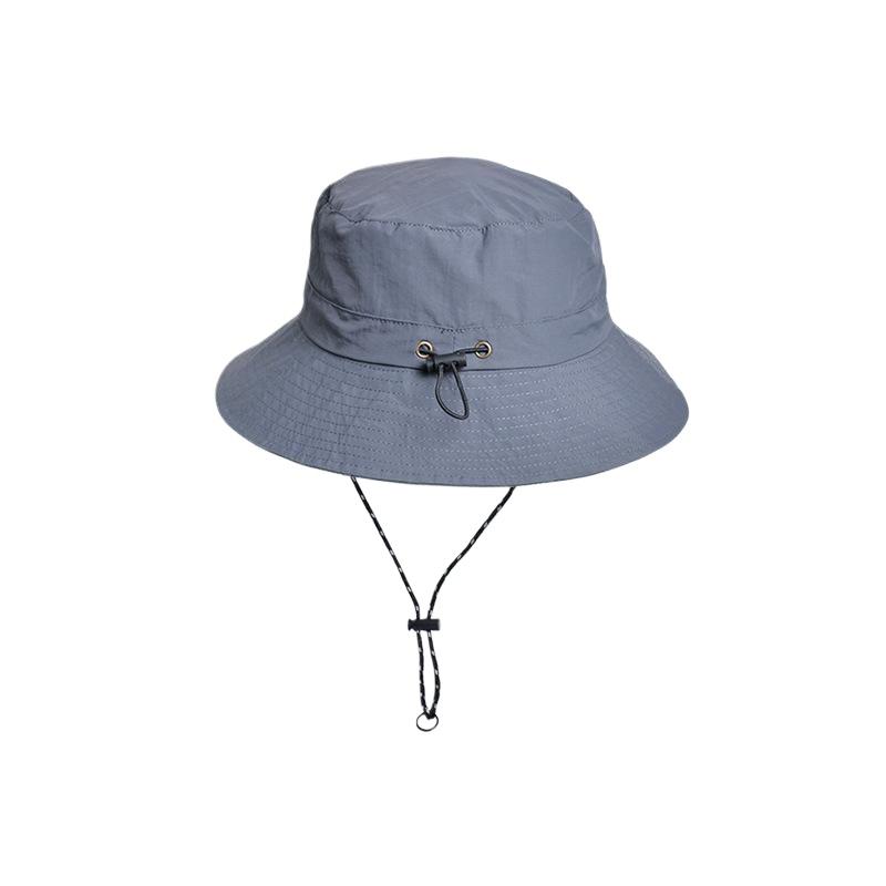 New summer waterproof bucket hat men's outdoor fishing mountaineering hat folding storage color matching sunshade sun protection hat children