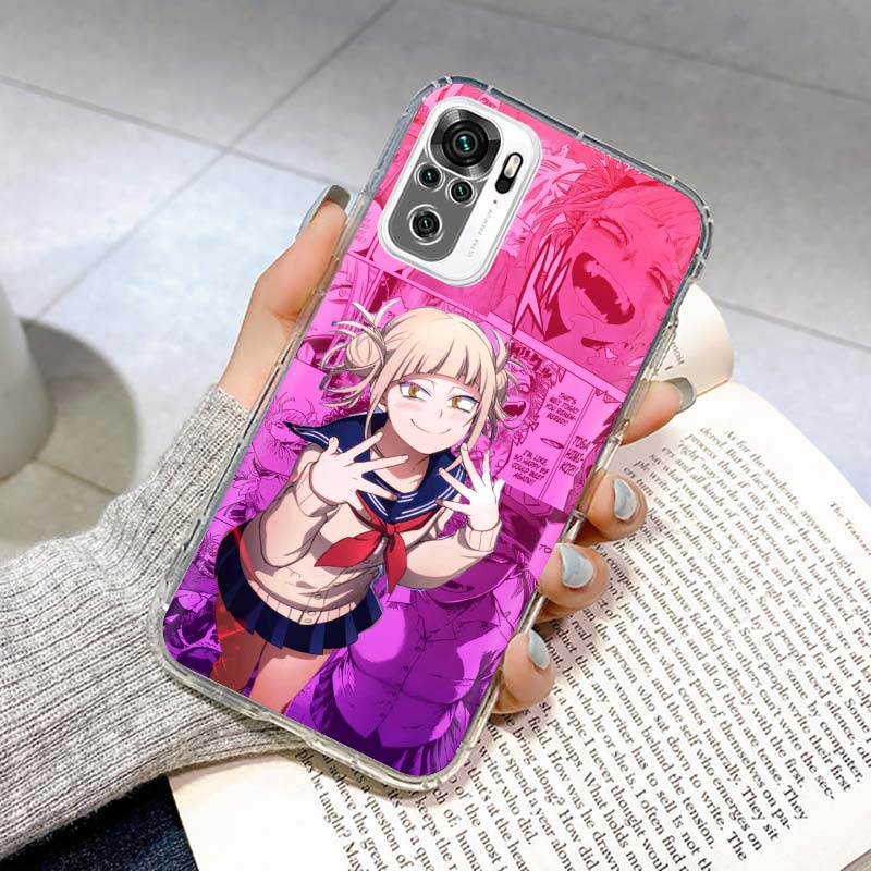 

Cute Himiko Toga Anime Phone Case Coque For Xiaomi Redmi Note 10 11 12 13 14 Pro Plus 14S 13 12S 11S 11T 11E 10S Soft Coque Redm Redmi Note 12 Pro 4G