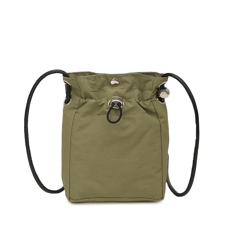 Versatile Retro Mini Crossbody Bag for Women, Casual Solid Color Phone Pouch, Multi-use As Shoulder Bag & Coin Purse