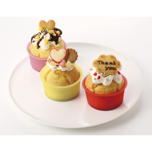 Kai KAI Muffin Mold Kai House Select Silicone Cups 3 Pieces DL6243
