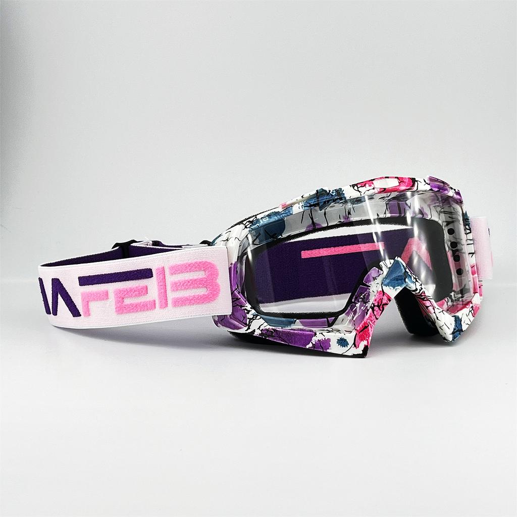 NAFEIB Motokros Gözlüğü Motosiklet Güneş Gözlüğü Erkek MTB ATV Maskesi Rüzgar Geçirmez Koruma Kayak Bisiklet Yarış Off-Road Gözlüğü