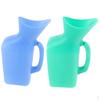 2pcs Durable Plastic Women Reusable Washable Portable Urinal