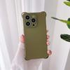 Solid color four corners anti-drop, suitable for Apple 14 mobile phone case integrated lanyard iPhone13 silicone 12promax soft case