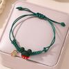 1pc Handmade Bracelet: Braided String Design, Fresh & Cute Gift for Her