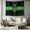 MANAUS FC Wall Tapestry Aesthetic Wall Hanging Printed Fabric Blanket Decorative Tapestries for Bedroom Living Room Home Decor