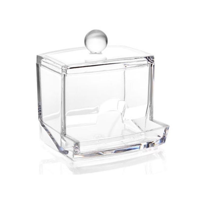 

Прозрачный акриловый ватный тампон, чехол-органайзер для хранения косметики, держатель