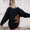 Womens Hooded Sweatshirt Streetwear Loose Fit Long Sleeve Printed Pullover Casual Top