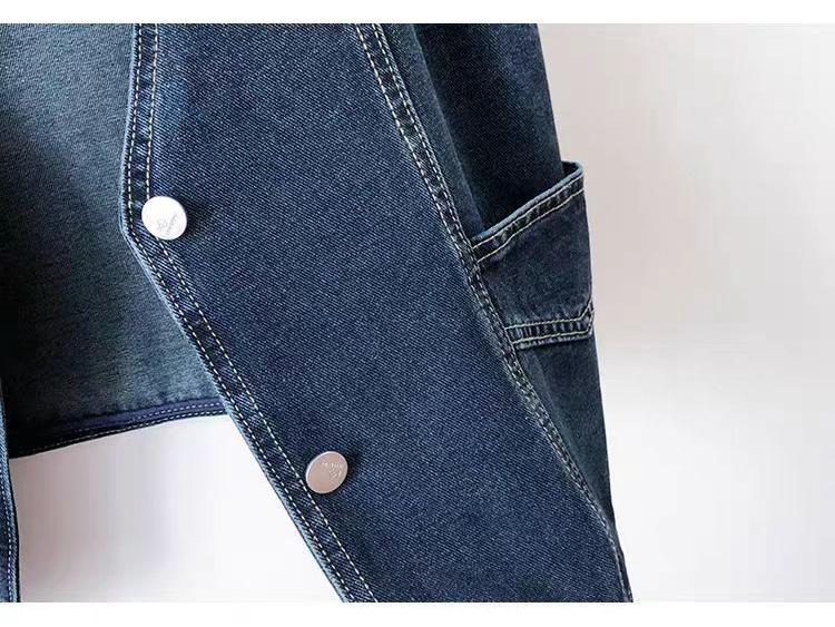Women's Versatile Denim Vest - Slimming, Retro, Fashionable Outerwear for Spring and Autumn