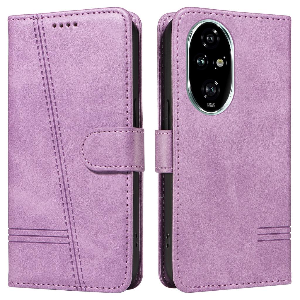 For Honor 200 Pro 5G Cell Phone Case Wallet PU Leather Cell Phone Cover with Magnetic Closure