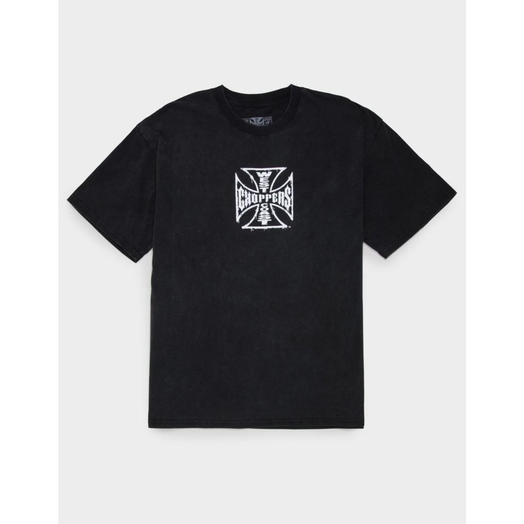 Washed Oversized West Coast Choopers Core Logo Graphic Men Women T-shirt Streetwear Y2k Cotton Hip Hop Short Sleeve Female Male Clothing