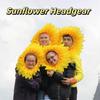 Yellow Party Sunflower Hat Funny Sunflower Hat Headpiece Cute Sunflower Headgear  Music Festival