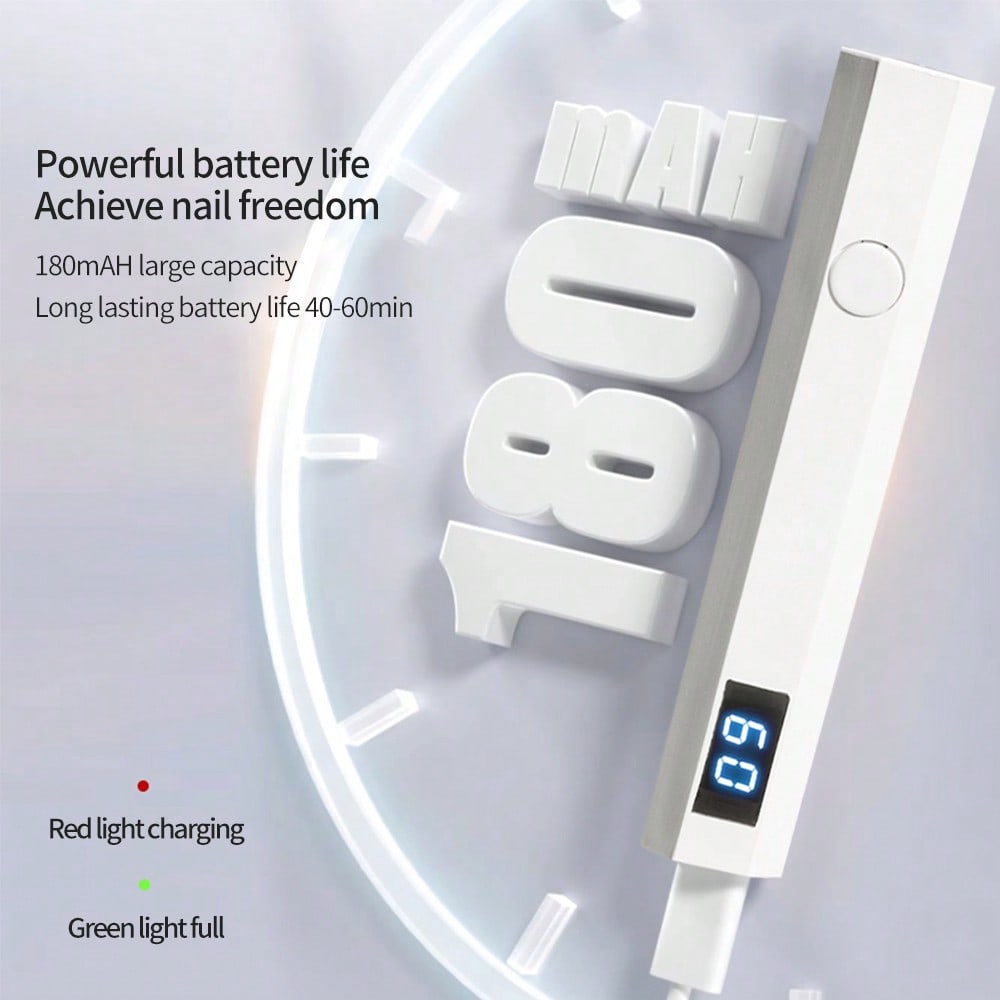 Portable Nail Dryer USB Mini Nail Dryer Lamp, UV LED Nail Lamp, Suitable For Curing All Nail Gels, Applicable For Home Nail Salon