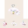 Cinnamoroll Kuromi Character Plush Keychain With Heartshaped Cherry Blossom Hello Kitty For School Bag Gift
