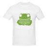 Piece No Thoughts Head Empty Graphic  Cotton TShirt Funny Frog Meme Tees Tops For Unisex