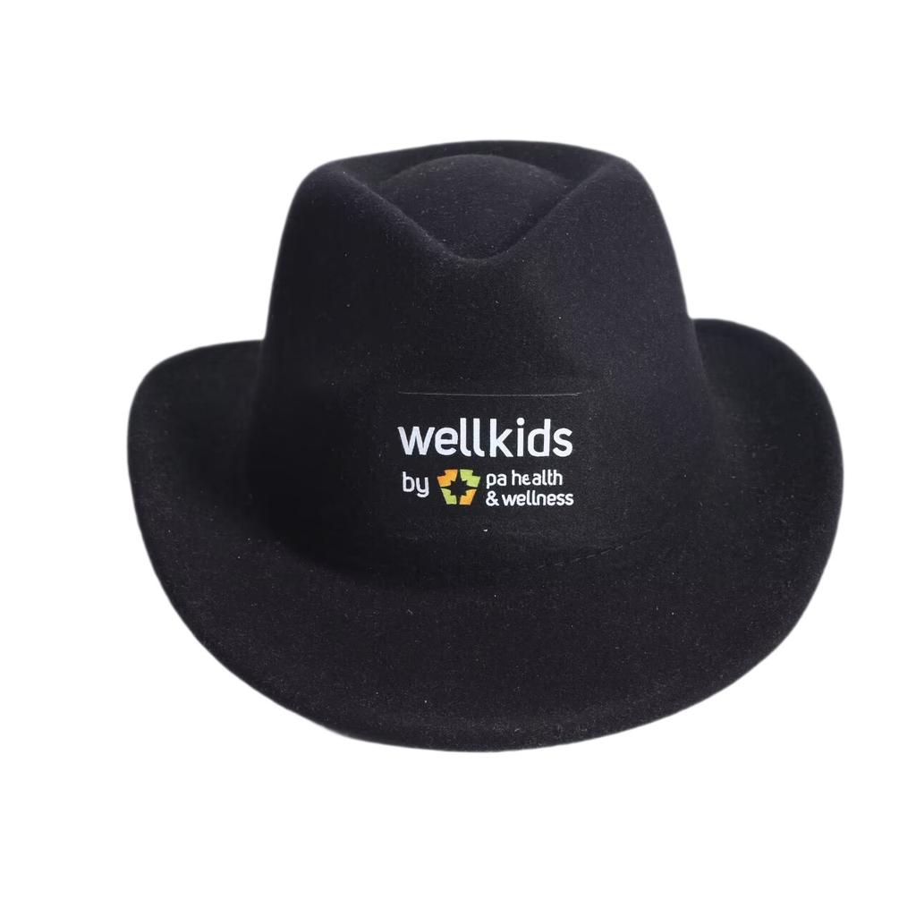 Popular children's fashion cute western cowboy hat, small rancher outdoor children's jazz hat