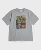 Beulonseun Western Collage Loopwheeled Graphic Tee Melange