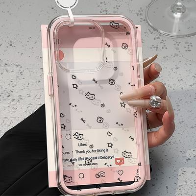 Funda de Teléfono Pintada para iPhone 17 11 12 13 14 15 16 iPhone 17 12 13 14 15 16 Pro 17 12 13 14 15 16 Pro Max  Funda de Teléfono Linda de Animales Pintada de Alta Calidad