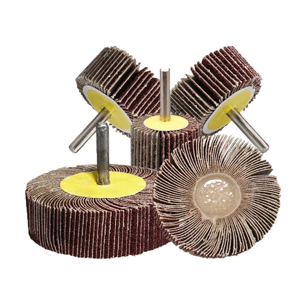 Efficient Polishing Emery Cloth Sanding Flap Wheel Disc for Ship Production
