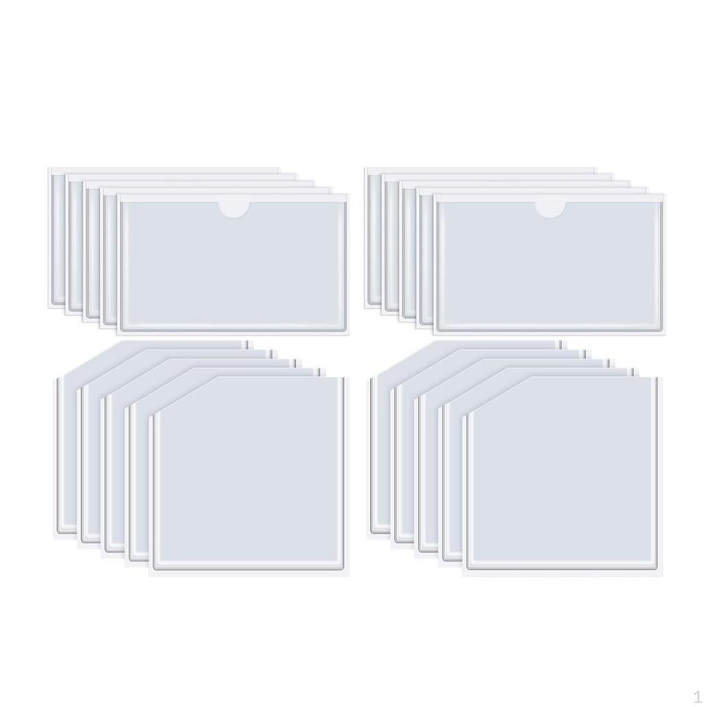 20 Pieces Self Pocket Organize Small Papers Paper Storage Easy to Use