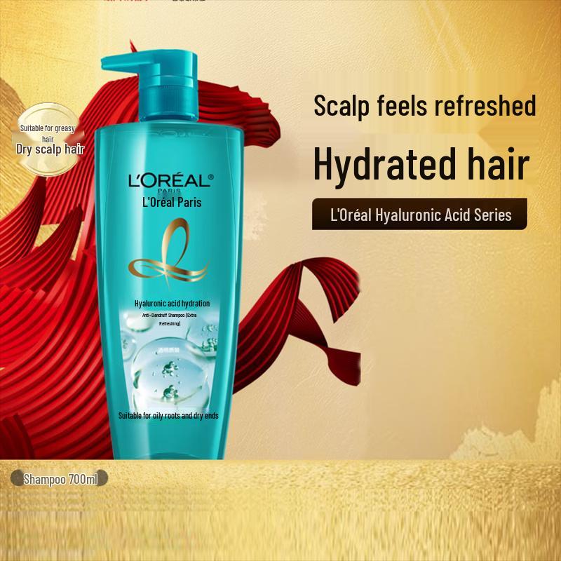 

L Oréal Hyaluronic Acid Anti-Dandruff Refreshing Shampoo