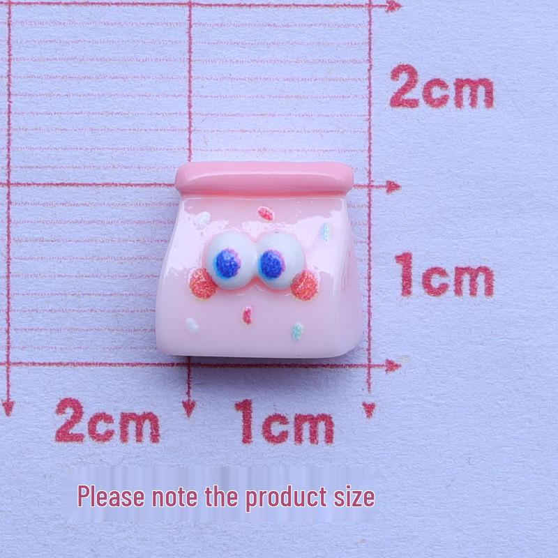Mini Edible Cartoon Eye Charms - Handmade Resin Crocs Accessories