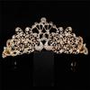 European Luxury Bridal Crown: Colorful Crystal Wedding & Birthday Princess Headdress Hair Accessory