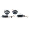 Car Loudspeakers Stereo Round Tweeter with Chrome Plated Spider Pattern for Car Truck