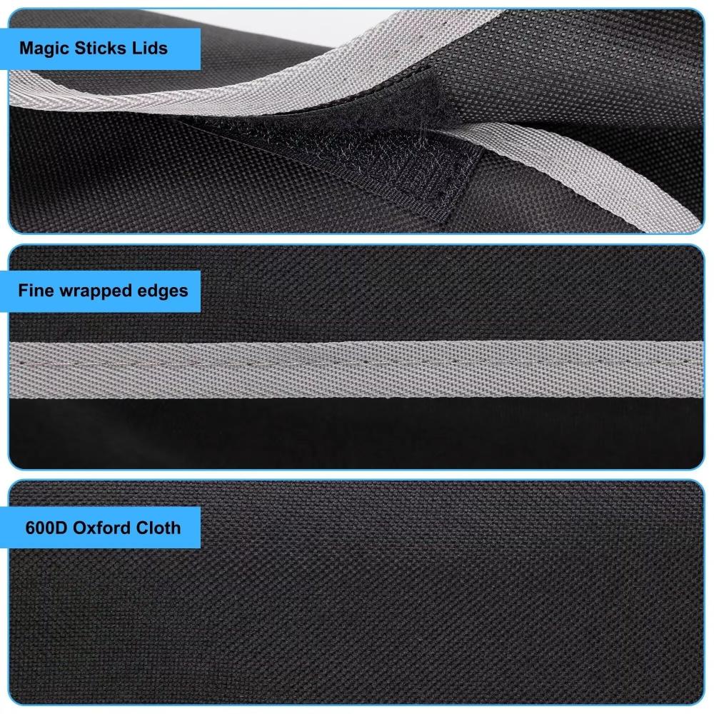 Car Trunk Organizer Backseat Storage Bag High Capacity Multi-use Oxford Car Seat Back Organizers Automobile Interior