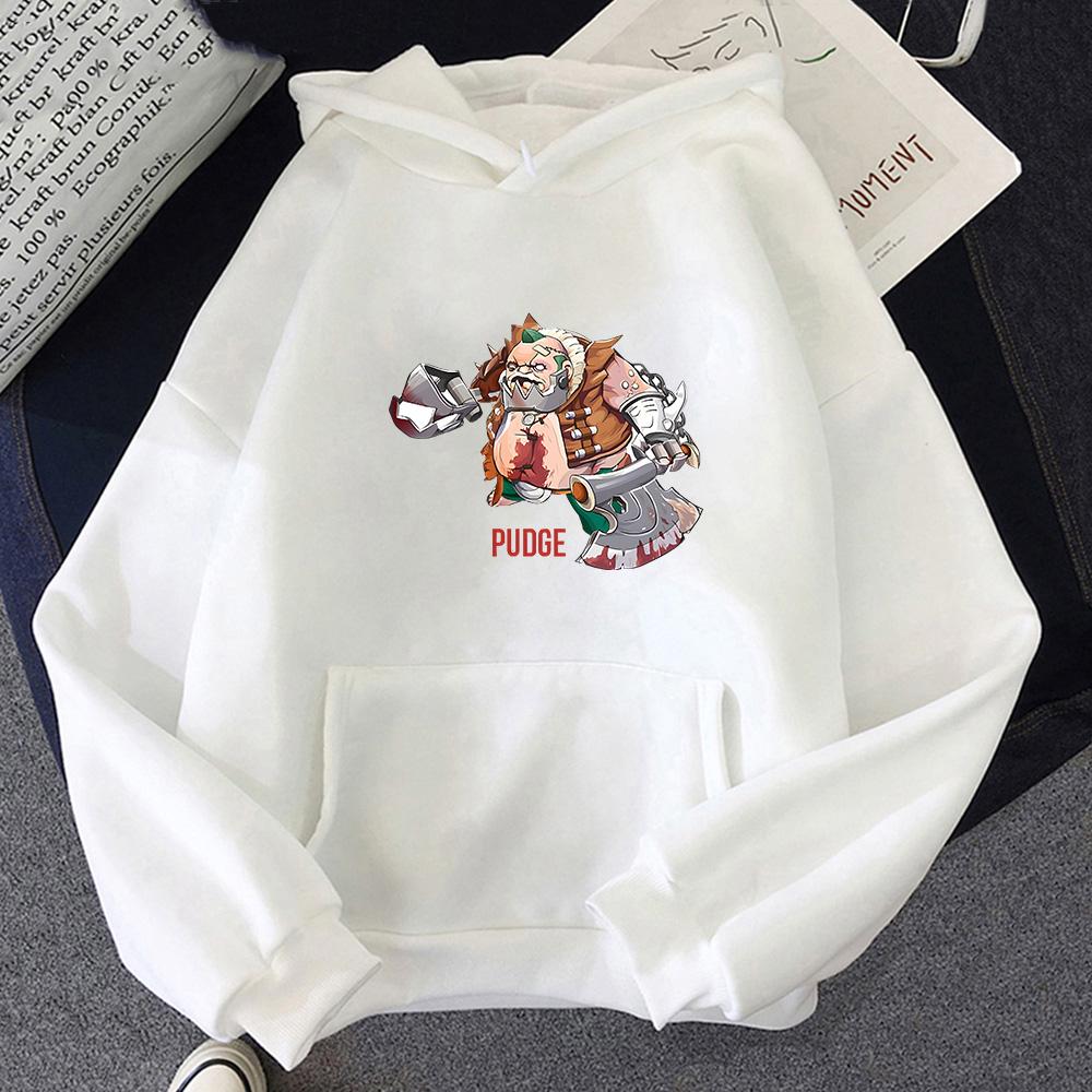 Spiel Animation Druck Hoodies Dota 2 Cartoon Druck Niedliches Vintage Sweatshirt Langärmlig Harajuku Kleidung