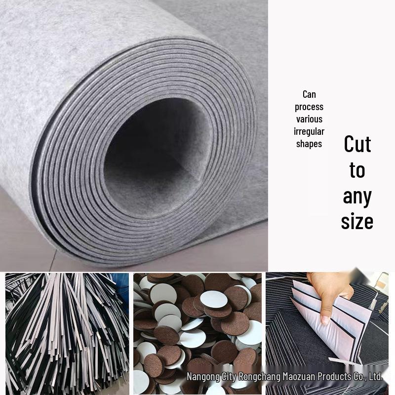 Self-Adhesive Decorative Felt Fabric Wall Sticker