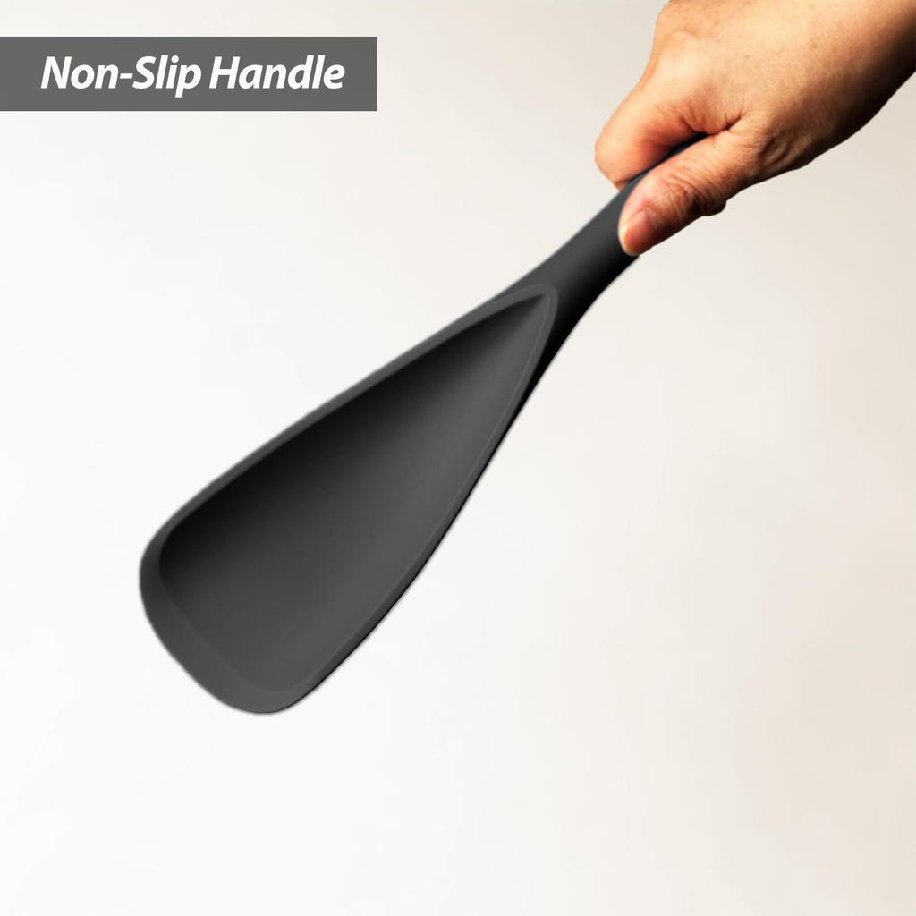 All-in-one Silicone Duckbill Spatula, Heat-resistant Cooking Spoon, Salad Server, Ice Scoop, and Multi-functional Spatula
