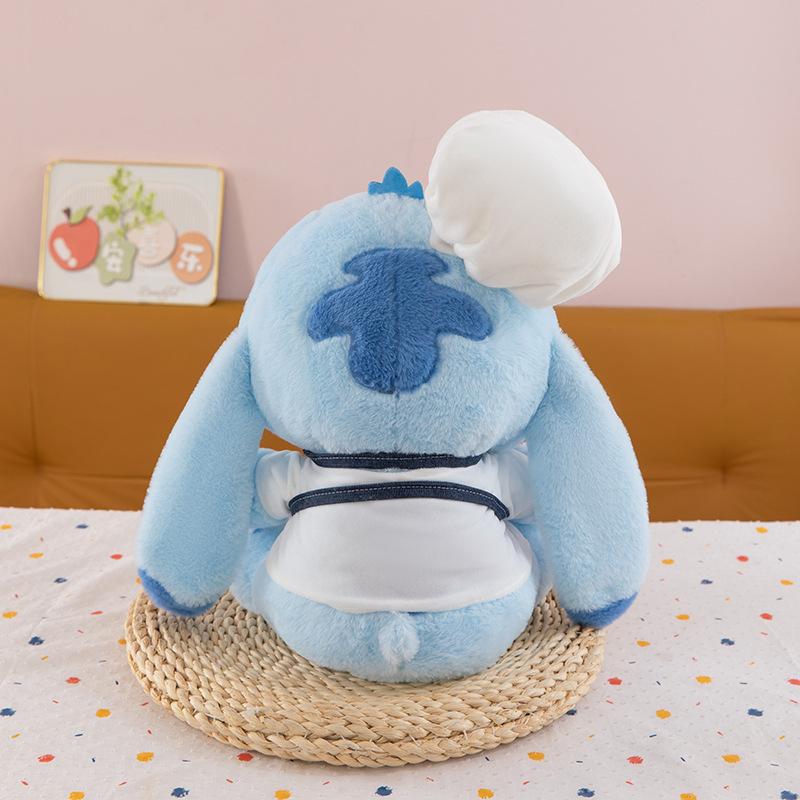Nuovo 30cm Festa del Cibo Chef Stitch Peluche Bambola Carina Bambola Cartone Animato Bambino Interstellare Bambola Stitch Regalo
