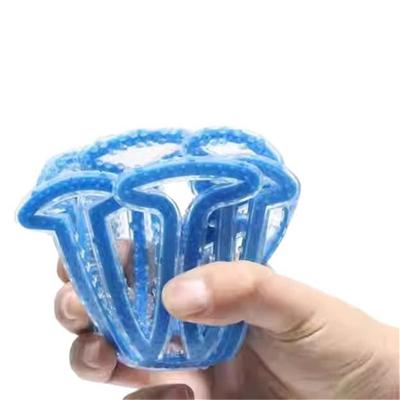Motorcycle Bike Helmet Inner Silicone Pad Flexible Anti-Deformation Ventilate Liner Pad for Helmet Breathable Padding Accessory