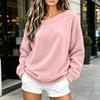 Womens Off Shoulder Fuzzy  Sweater Oversized Long Sleeve Pullover Top