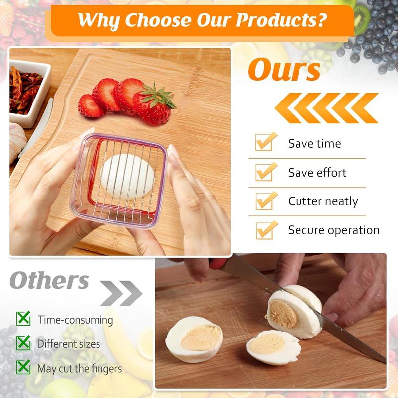 Speed Cup Slicer with Push Plate Portable Cup Slicer Efficient Fruit Slicer Cup Multifunctional Cup Cutter Compact Strawberry