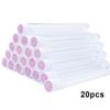 20pcs Empty Eyelash Brushes Tubes Reusable Eyelash Mascara Wand Container Sparkling  Lash Spoolies Combs Dust-proof Flask Case