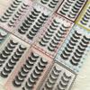 Wholesale Wispy Faux Mink Full Strip 3D Multi Layered Black 8MM-30MM Cruelty-Free Durable Eyelashes Targeted Vendor