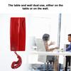 Mini Wall Mounted Landline Wired Home Office Fixed Telephone No Battery