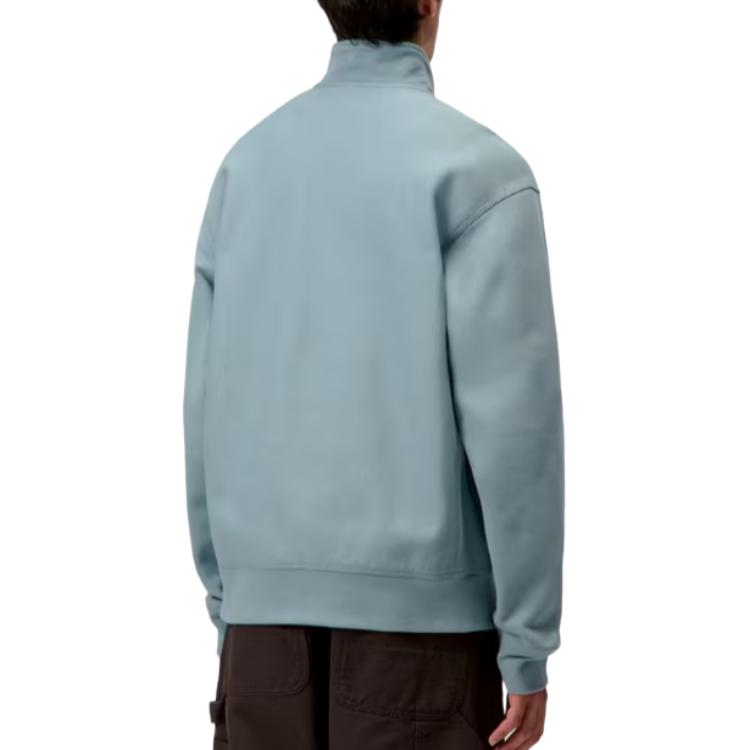 Carhartt WIP American Script FW25 Half Zip Sweatshirt Men sweatshirt I027014-33E-XX